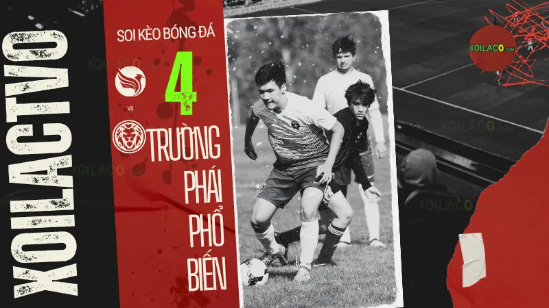 Biểu tượng các trường phái soi kèo bóng đá: thống kê, cảm giác, xu hướng, theo nhà cái